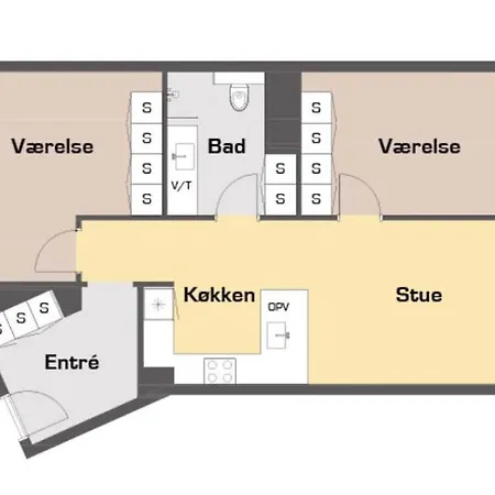 Great 2-bed Wbalcony In Harbour Appartamento *
